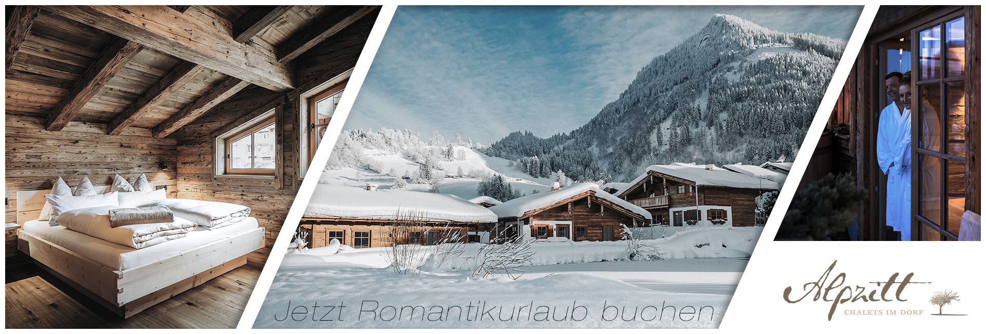 Alpzitt Chalets Winterurlaub Chaletdorf Allgäu Bayern
