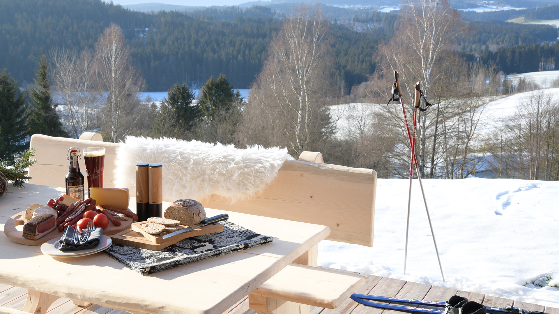 Alpzitt Chalets Winterurlaub Chaletdorf Allgäu Bayern