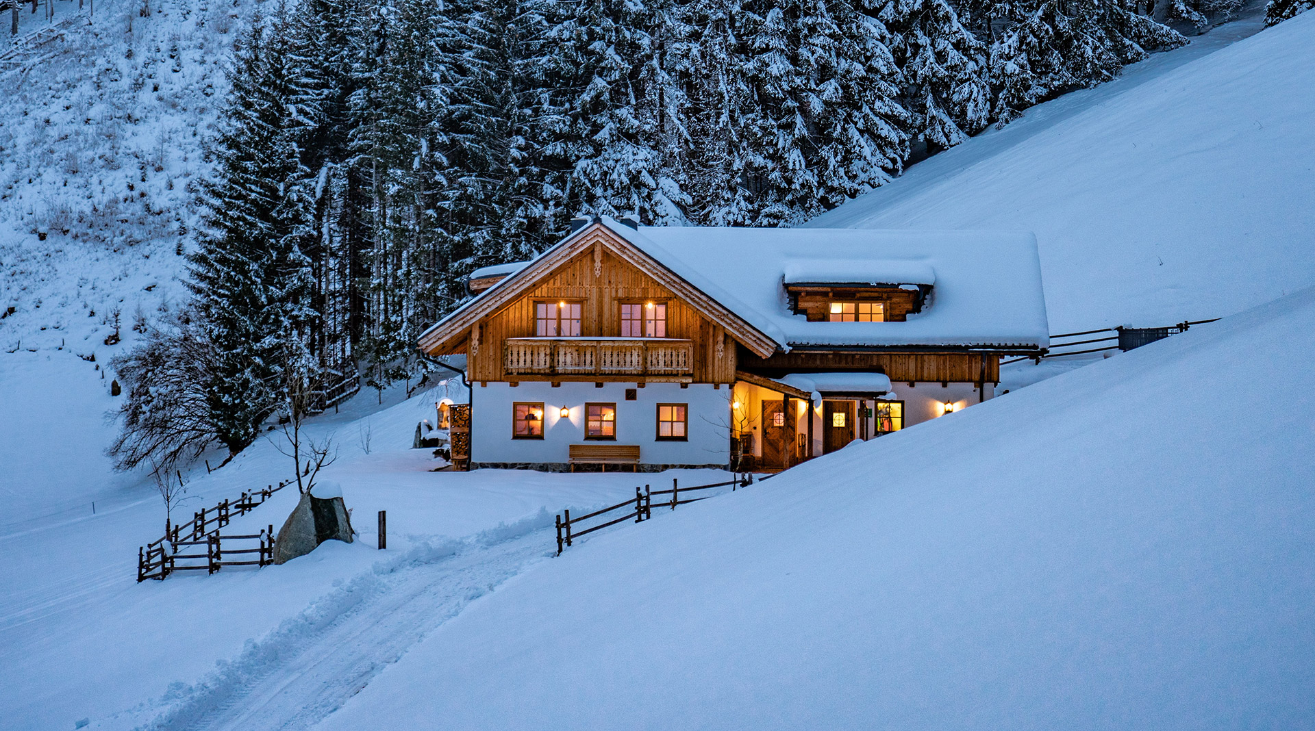 Almchalet Linharterhof Aktivurlaub Chalet Alleinlage Schladming Dachstein