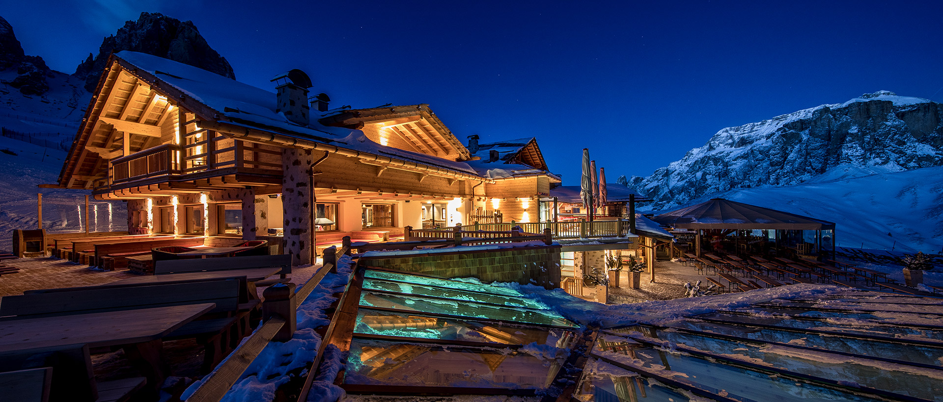 Rifugio Salei - Winterurlaub Dolomiten Südtirol