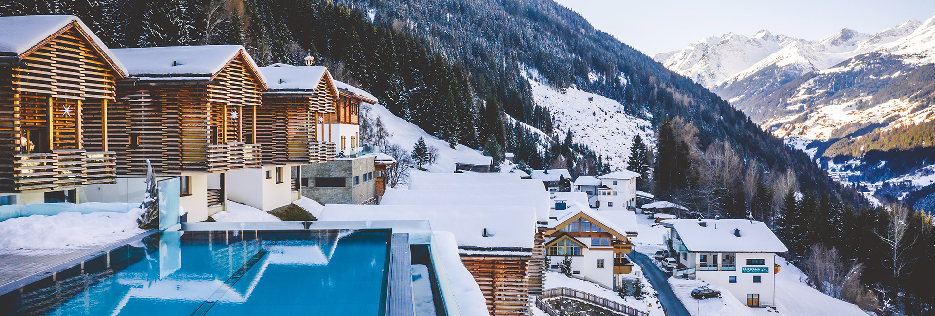 Bergwiesenglück Chalets Winterurlaub See Paznauntal Tirol