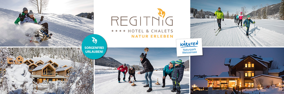 REGITNIG Chalets - Winterurlaub See-Chalets Weissensee Kärnten