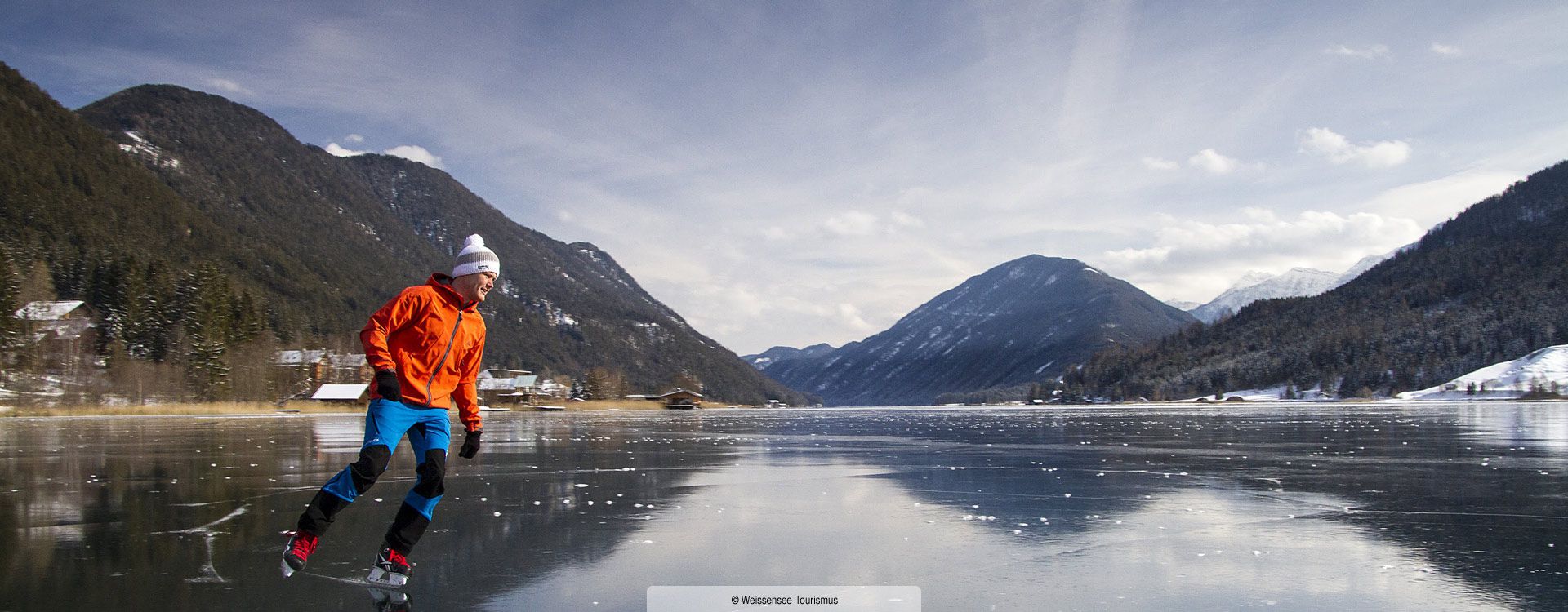 Eislaufen Weissensee Kärnten