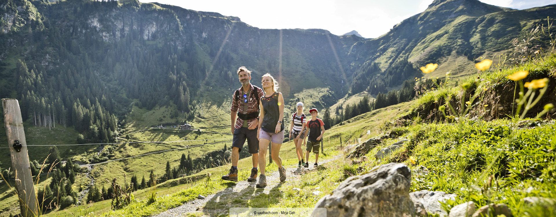 Familienwandern Saalbach